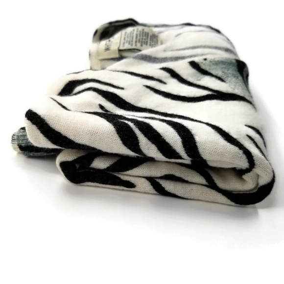 White Stag Zebra Print Sweater Women's Sz XL 16/18 - Picture 8 of 8